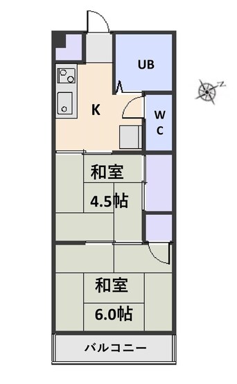 間取図 Ｍ’プラザ大住壱番館