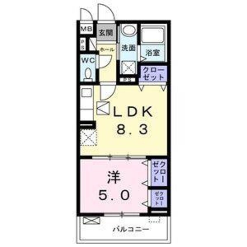 間取図 サニースクエア