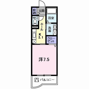 間取図 ランデュール岡本