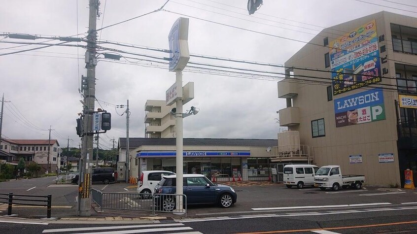 ローソン精華町祝園店(コンビニ)まで298m トゥジュール・アンサンブル