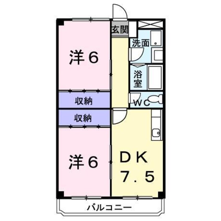 間取図 久御山ファーストマンション
