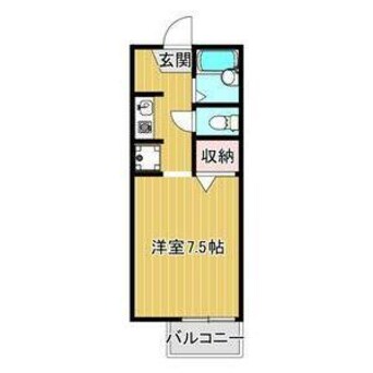 間取図 サニーハイツ中川　C棟