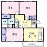 ルミエール興戸 3DKの間取り