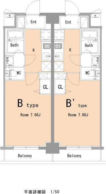 間取図 キンブリッジ京都千本丸太町