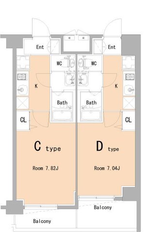 間取図 キンブリッジ京都千本丸太町