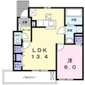 アルファコートの間取図