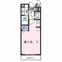 エアリーウエストの間取図