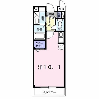 間取図 エアリーウエスト