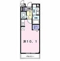 エアリーウエストの間取図