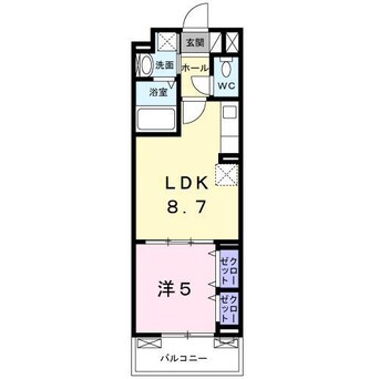 間取図 ルーミナス京田辺