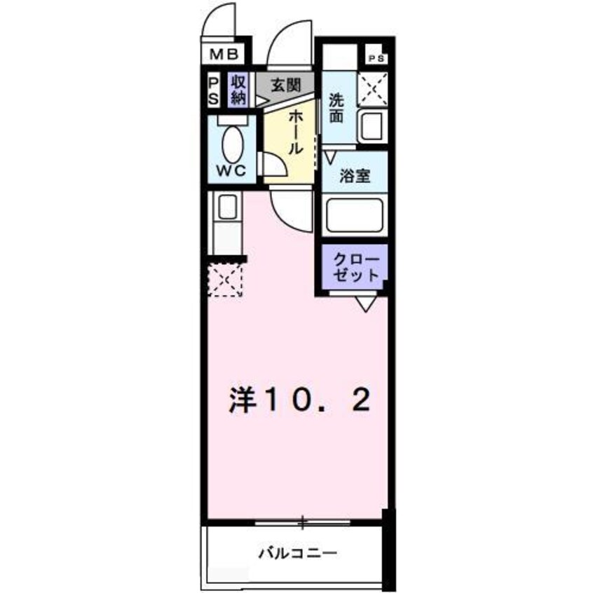 間取図 コンフォート・アザレア　2番館