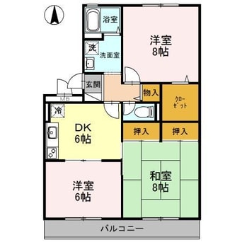 間取図 ハウゼ・ノイン