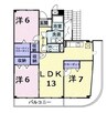 ボワ・シャトレー 3LDKの間取り