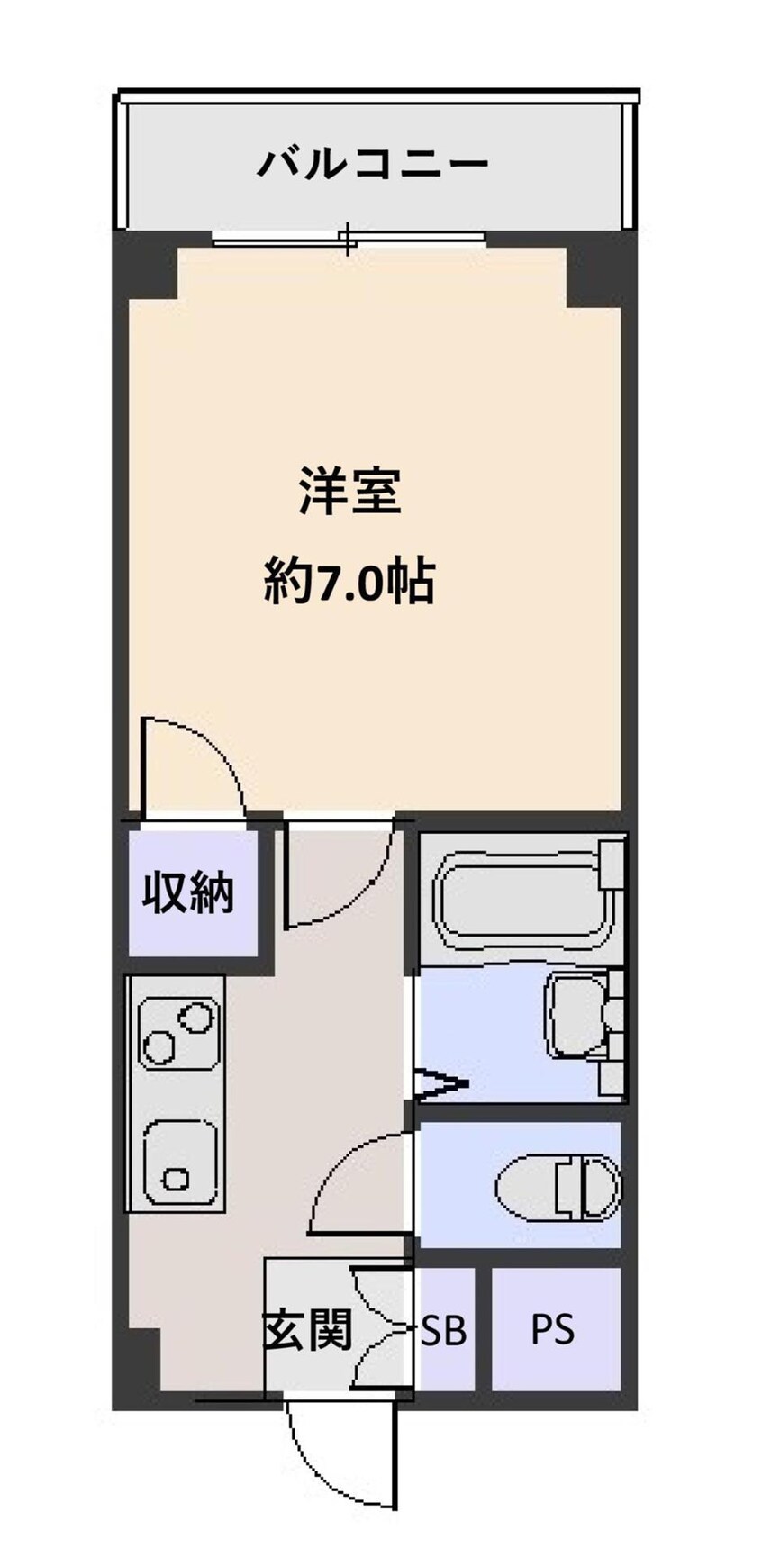 間取図 クリエイト香里園