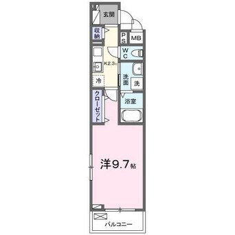間取図 カーサ　フェンテ