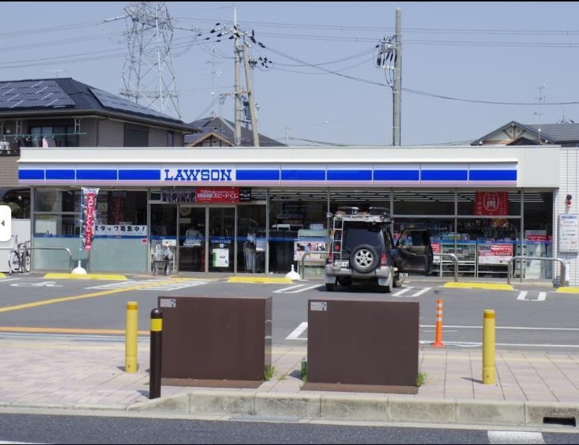 ローソン三山木田中店(コンビニ)まで590m カーサ　フェンテ