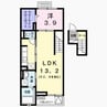 プログレＮイプシロン 1LDKの間取り
