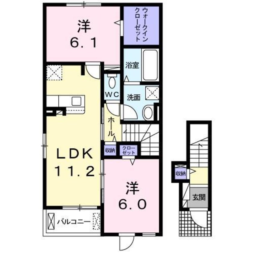 間取図 エアリーサウス