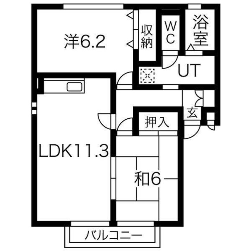 間取図 アクシス光台