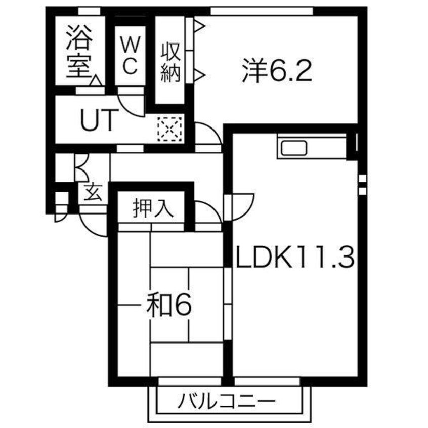 間取図 アクシス光台