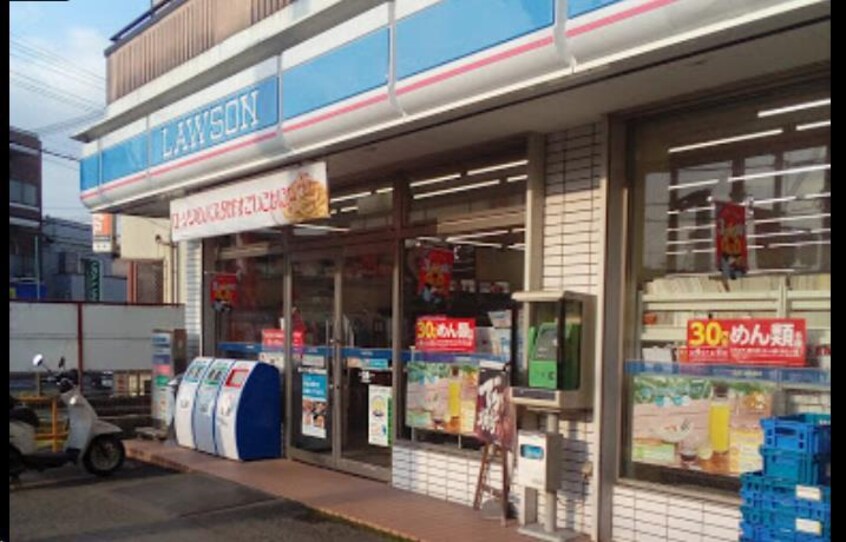 ローソン枚方甲斐田店(コンビニ)まで644m ジュ　メゾン