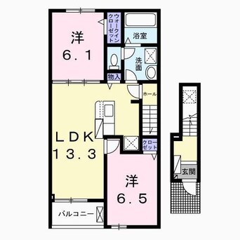 間取図 カーサ　フェリーチェ