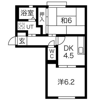 間取図 シャルム祐