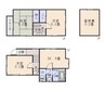 城陽市富野西垣内　貸家 3DKの間取り