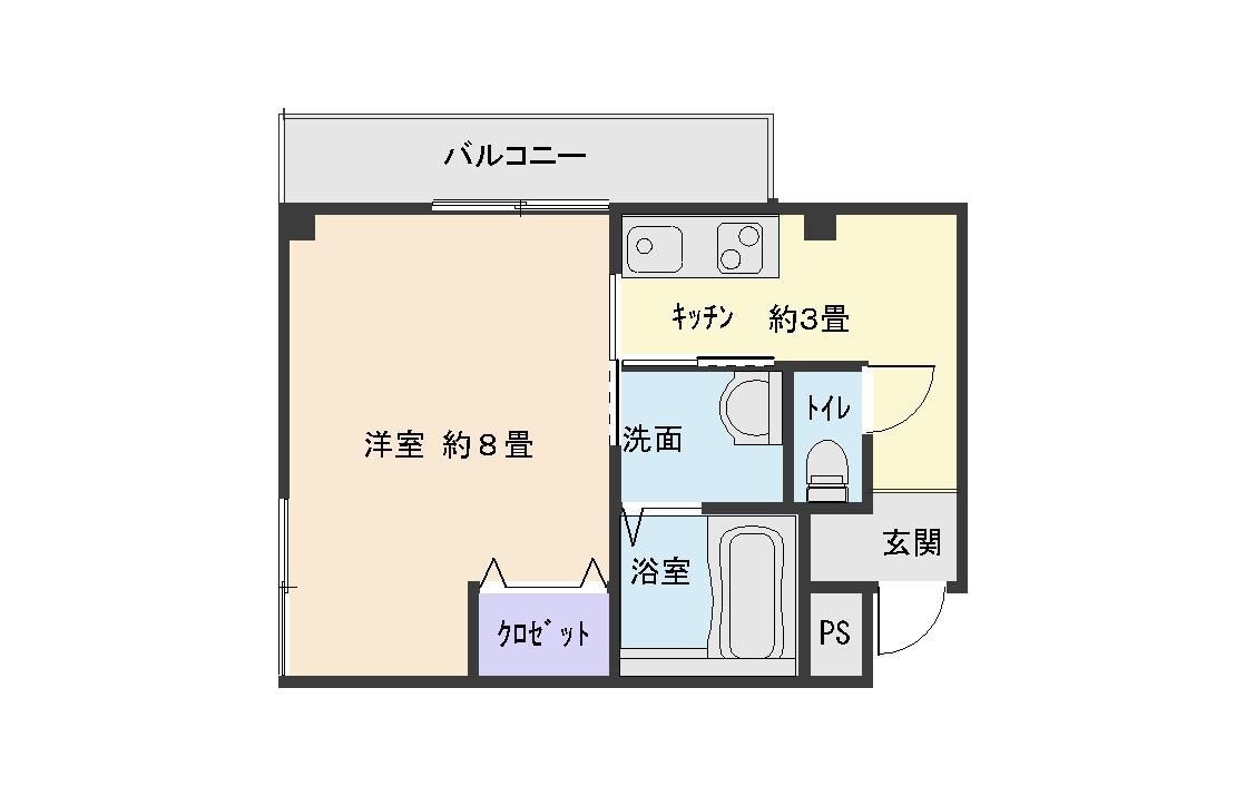間取り図 大地田代ビル