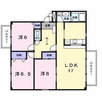 間取図 ナリッシュFujisaka