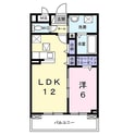 フルール　アムールの間取図