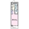 チェストセブン 1Kの間取り
