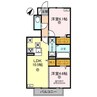 パームツリー（Palm Tree） 2LDKの間取り