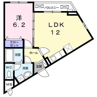 間取図 アロッジオ指月