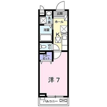間取図 アロッジオ指月