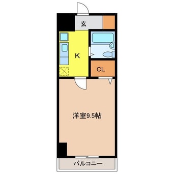 間取図 クリーンハイツ オンリーワン