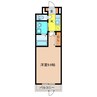 フリージア 1Kの間取り