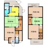伏見区津知橋町テラスハウス 5Kの間取り