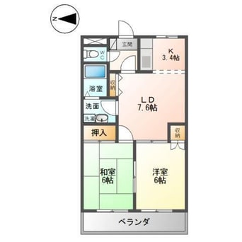 間取図 グリーンヒル