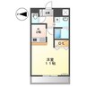 レジデンス宗園 1Kの間取り