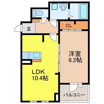 間取図 ブルックIII