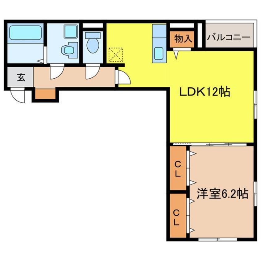 間取図 ブルックIII