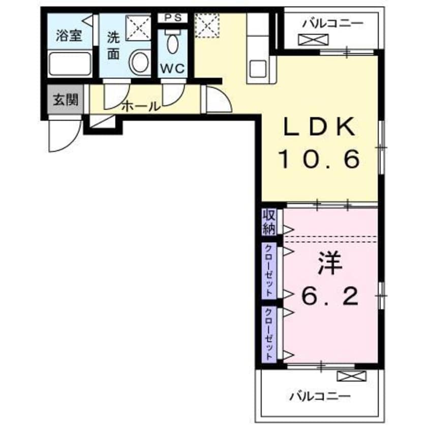 間取図 Ａｍａｚｉｎｇ　Ｔ＆Ｔ