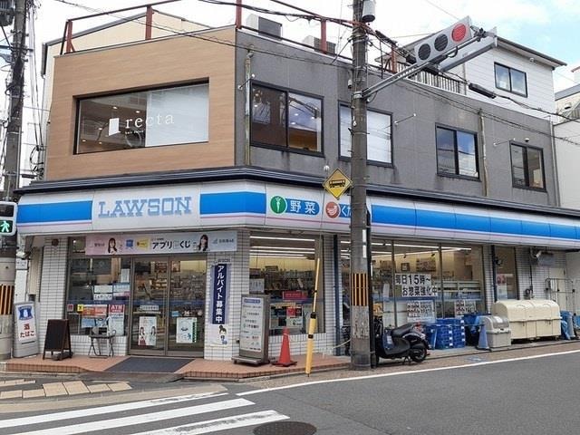 ローソン伏見稲荷駅前店(コンビニ)まで375m ヴァロ伏見稲荷