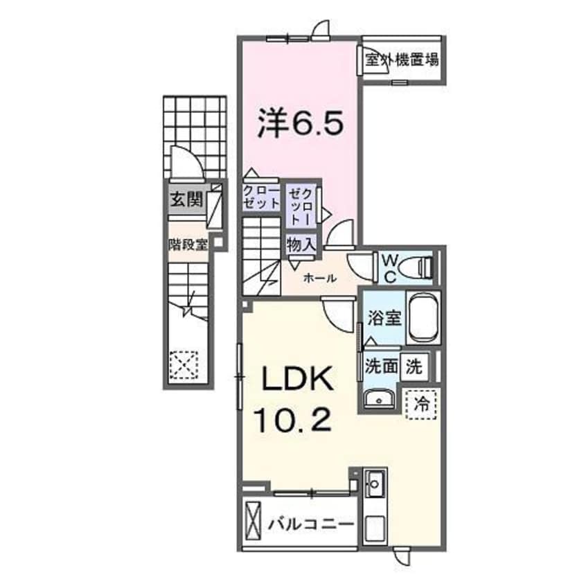 間取図 ノースヴィレッジ