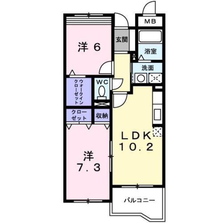 間取図 エクセレンテ