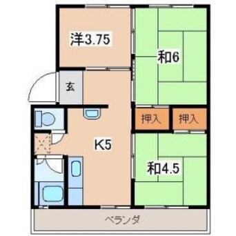間取図 サンハイツ