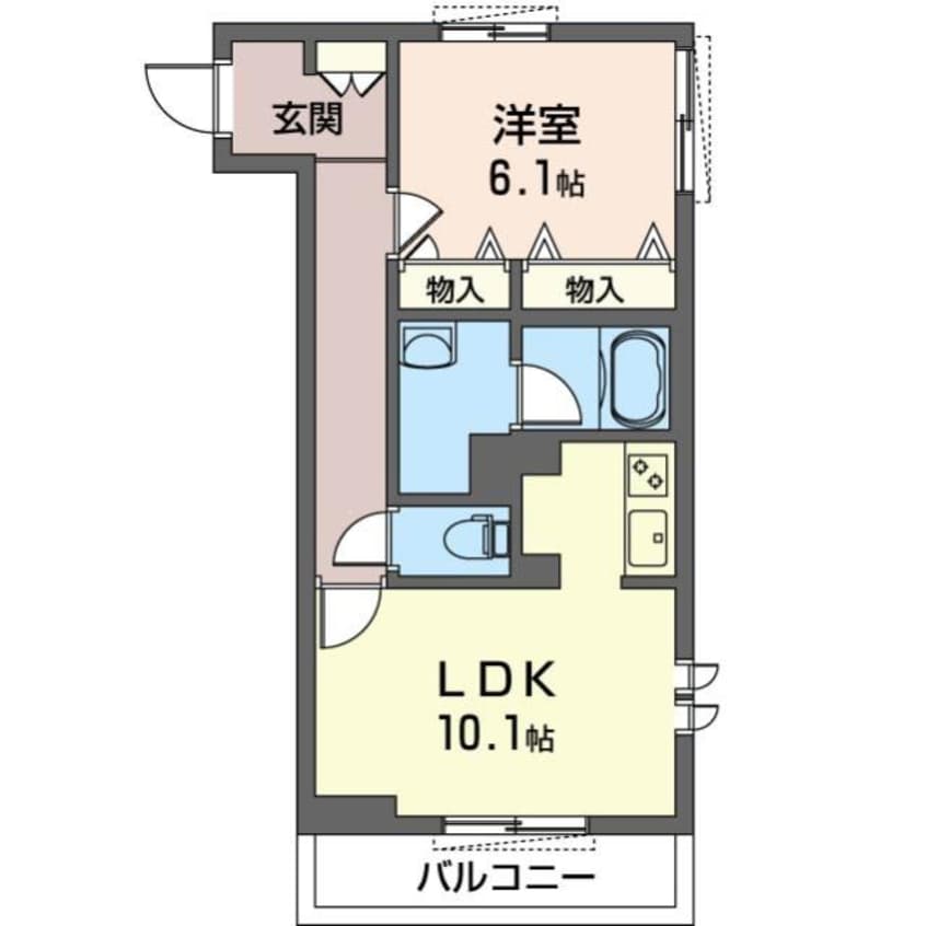 間取図 ショコラ