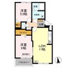 アネシス 2LDKの間取り