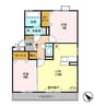 サニーリヴB 2LDKの間取り